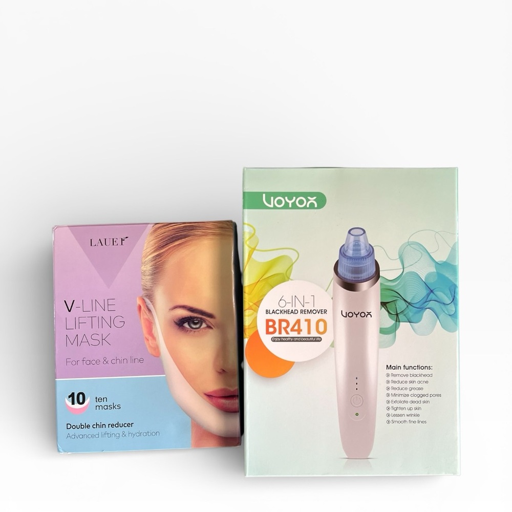 SOLD Laufer V-Line Lifting Mask and Loyox Blackhead Remover Set